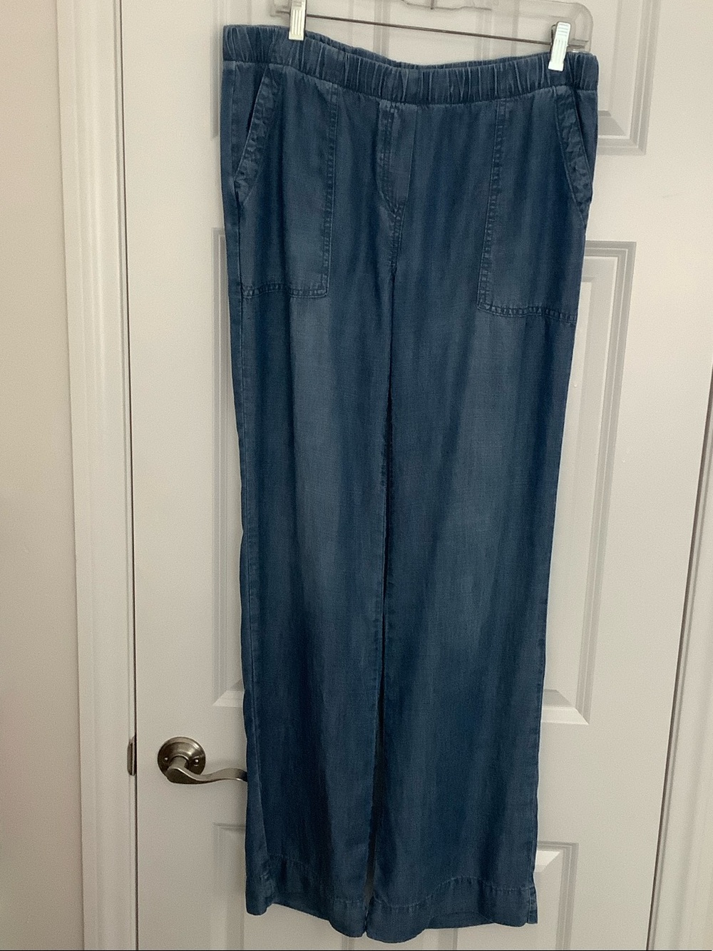 Bella Dahl Dark Indigo Wide Leg Flare Pants